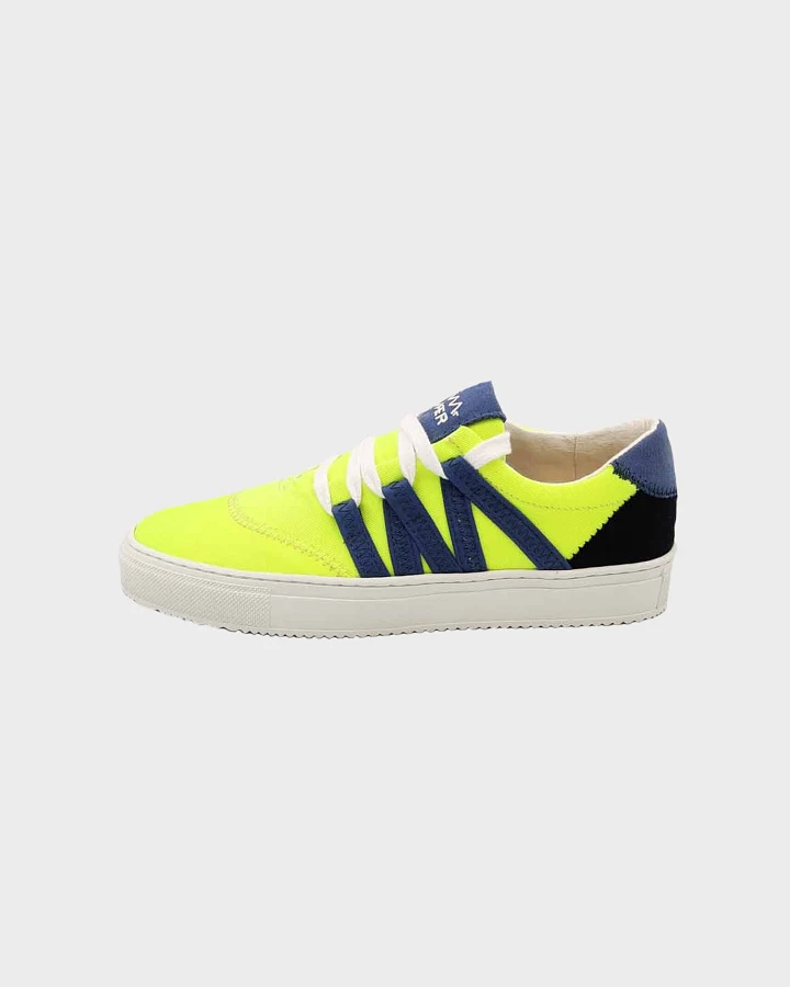 VAER Herren vegan Sneaker Stark Phoenix Gelb/Blau