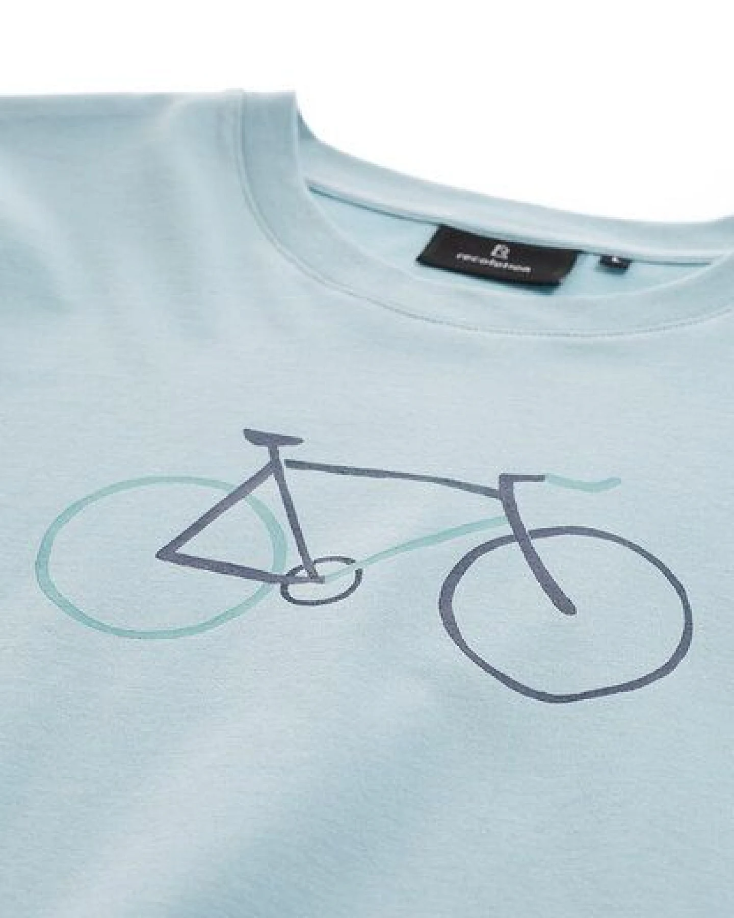 Herren T-Shirt aus Bio-Baumwolle - AGAVE BIKE LETTERS - recolution – Ansicht 2