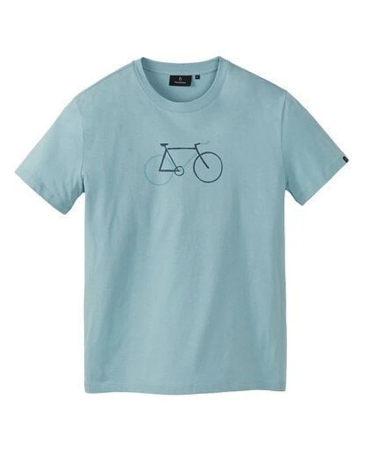 Herren T-Shirt aus Bio-Baumwolle - AGAVE BIKE LETTERS - recolution