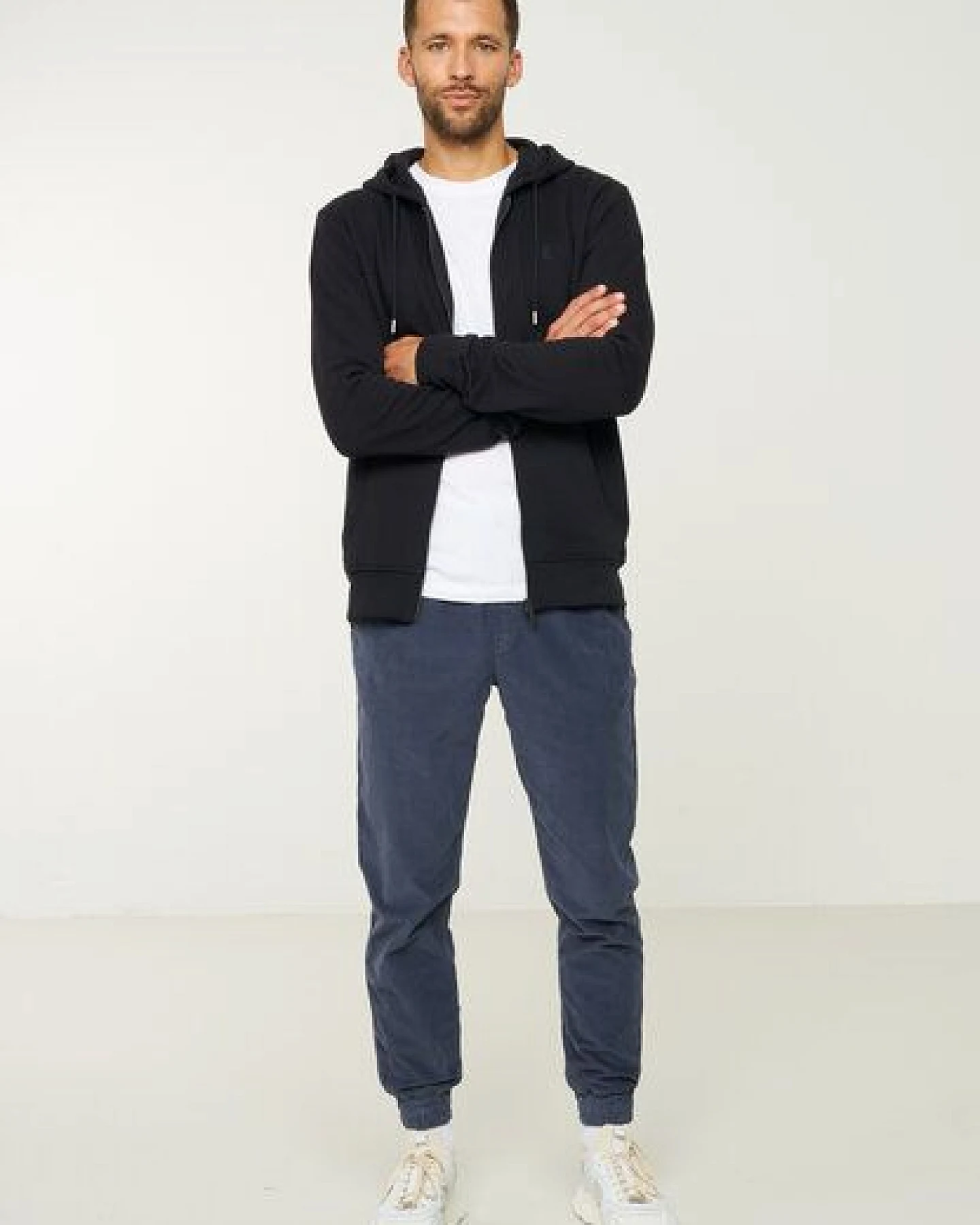 Herren Sweatjacke aus Bio-Baumwolle - BIRCH - recolution – Ansicht 3