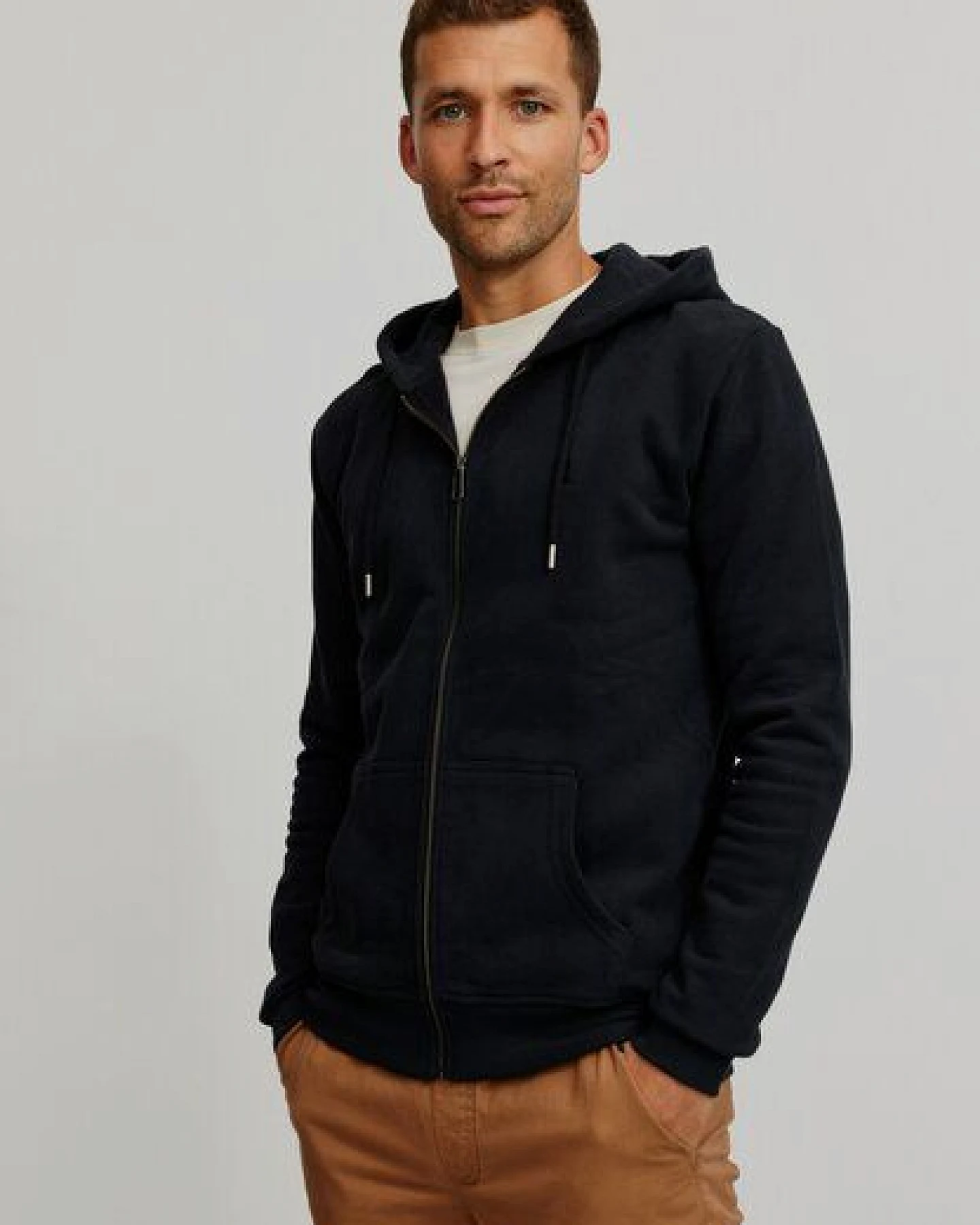 Herren Sweatjacke aus Bio-Baumwolle - BIRCH - recolution – Ansicht 3