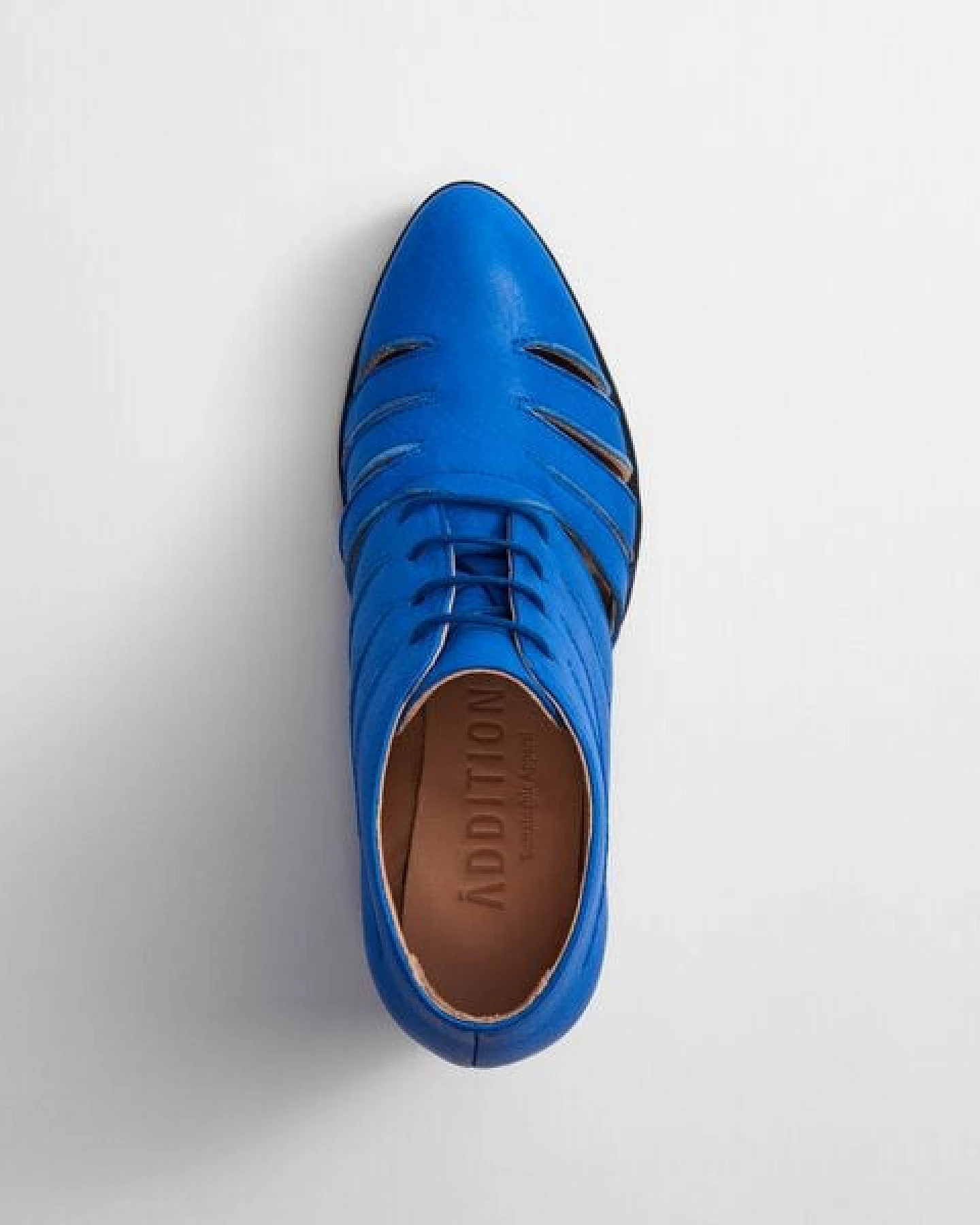 Addition Sustainable Apparel Cut Out Bright Blue - Stiefelette mit Lochmuster blau Damen – Ansicht 4