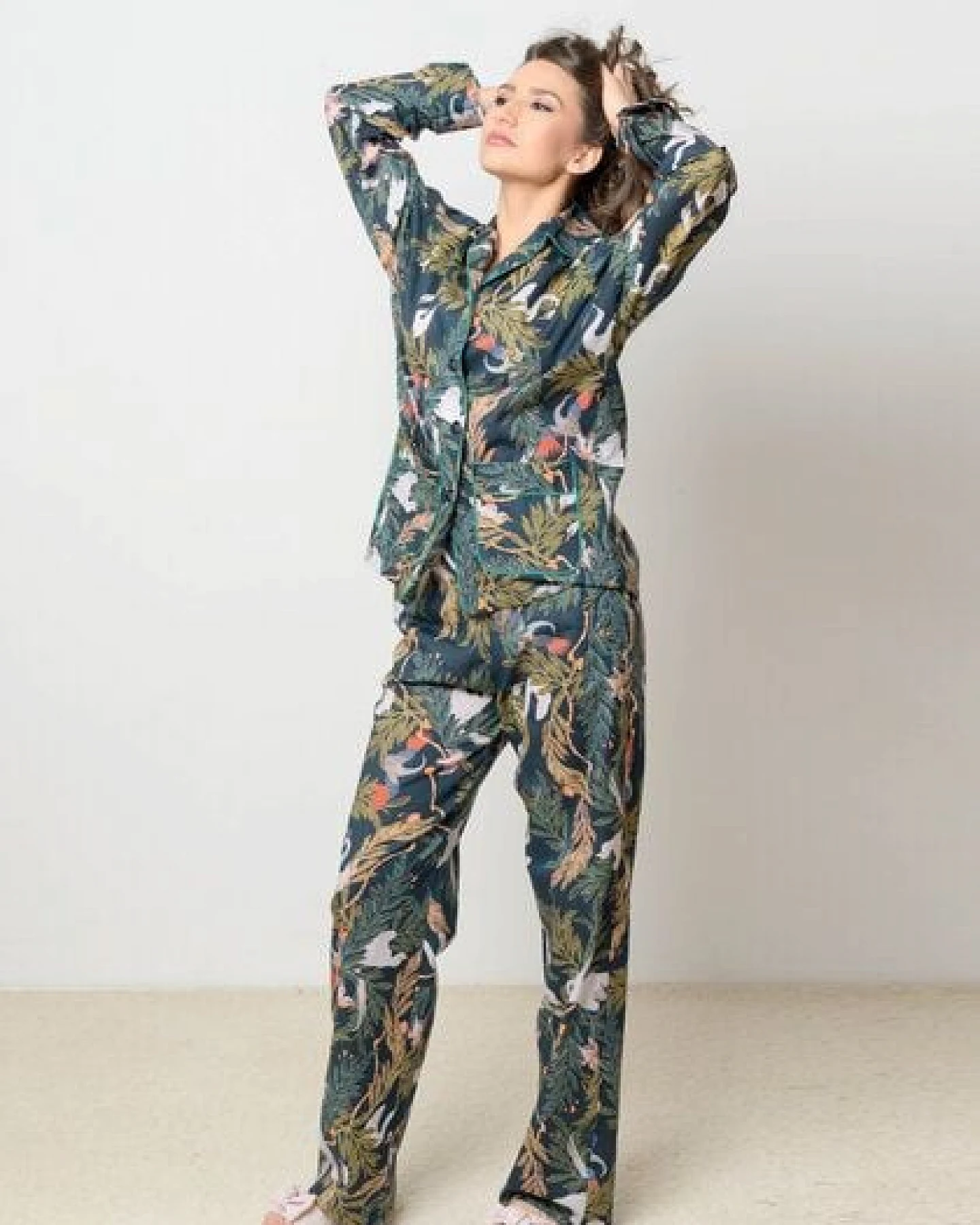 Atelier SNOW Bio-Baumwolle Loungewear Hose Kami – Ansicht 4