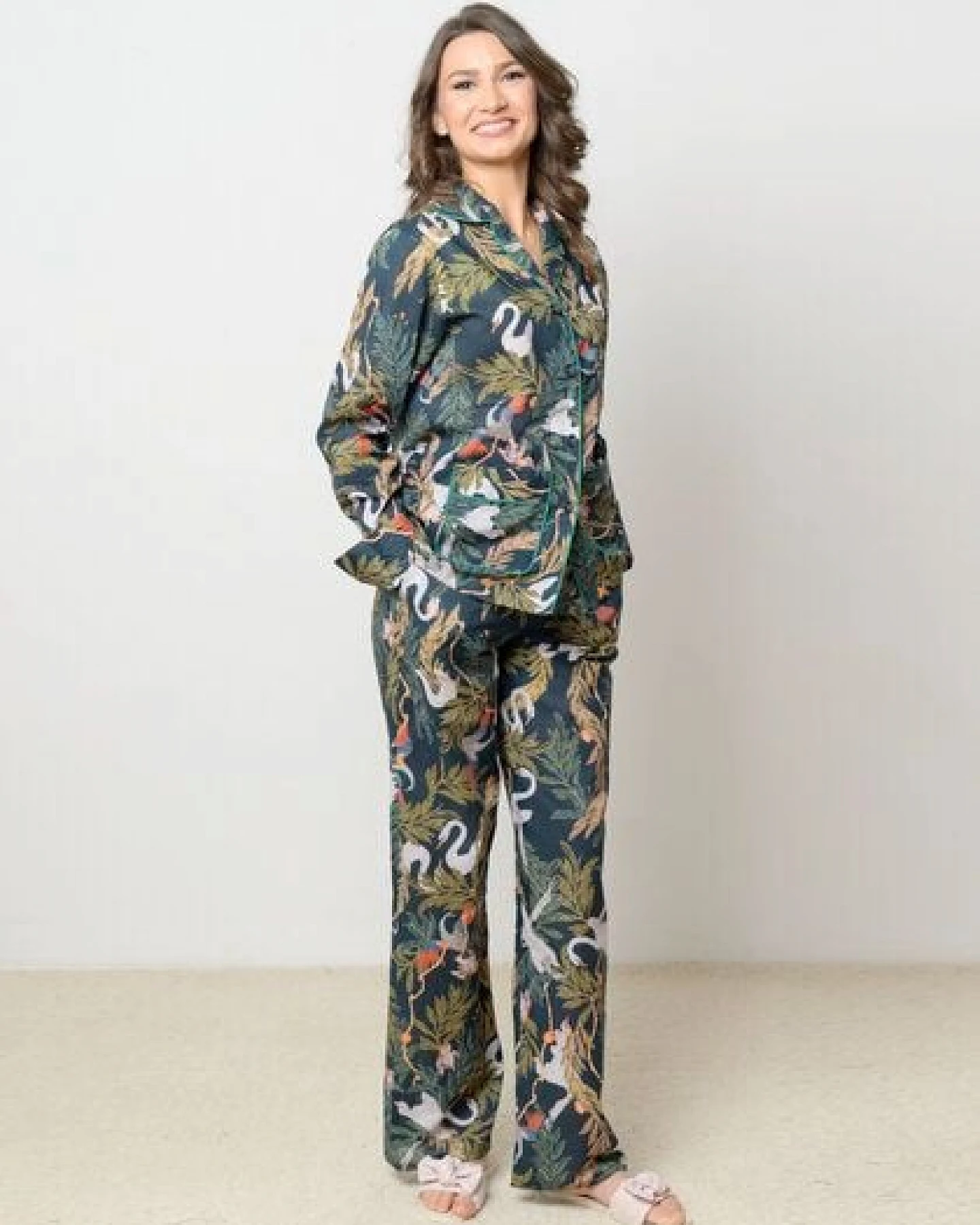 Atelier SNOW Bio-Baumwolle Loungewear Hose Kami – Ansicht 3