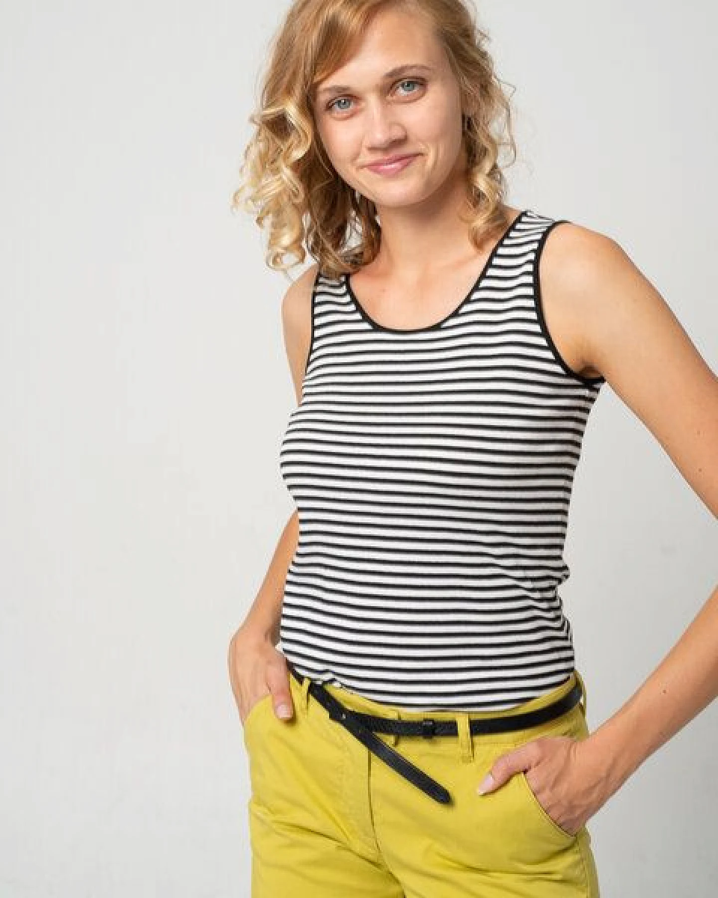 Alma & Lovis Ringel-Top aus Bio-Baumwolle – Ansicht 2