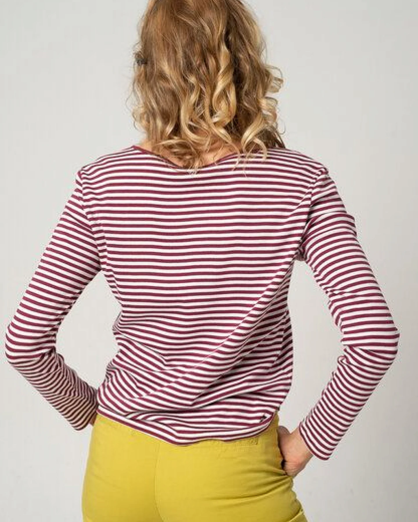 Alma & Lovis Langarmshirt aus Bio Baumwolle 'Breton Longsleeve' – Ansicht 3