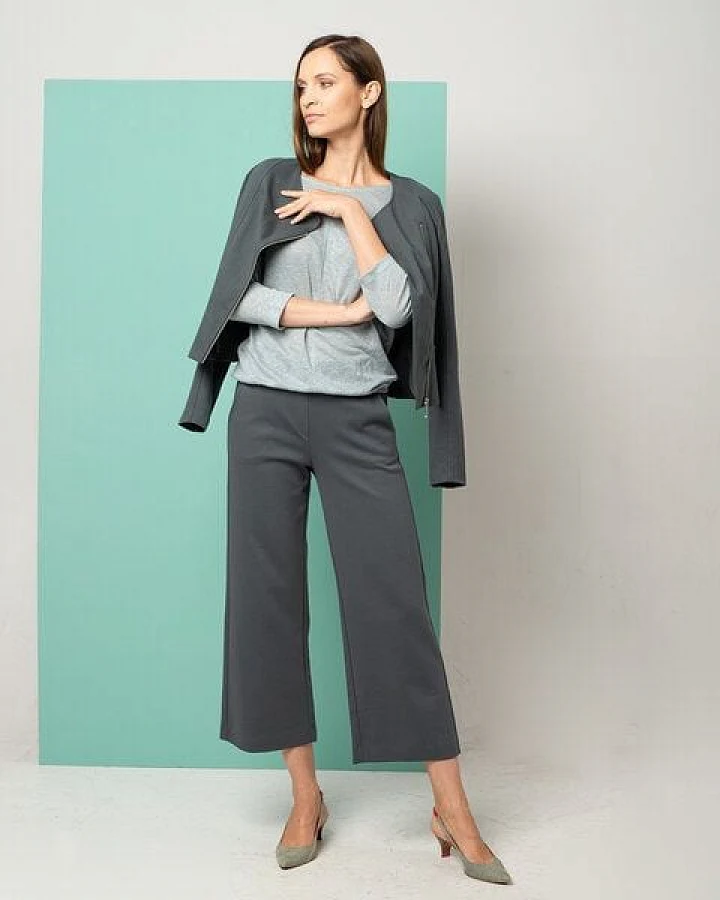 Alma & Lovis 7/8 Culotte in feiner Punto-Qualität Aus Bio-Baumwolle