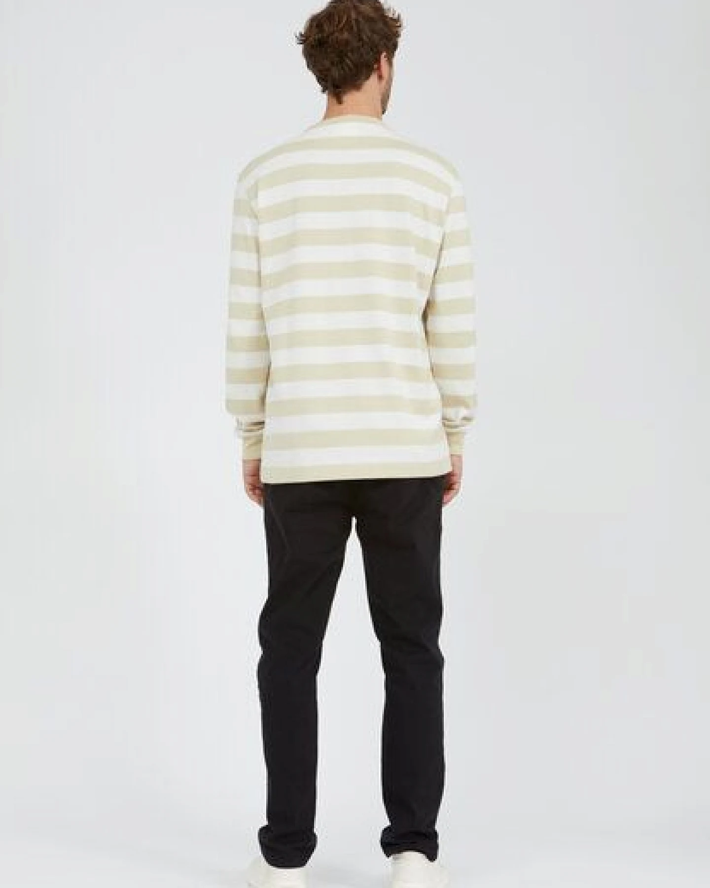 ARMEDANGELS ELMAAR STRIPES - Herren Longsleeve aus Bio-Baumwolle – Ansicht 2