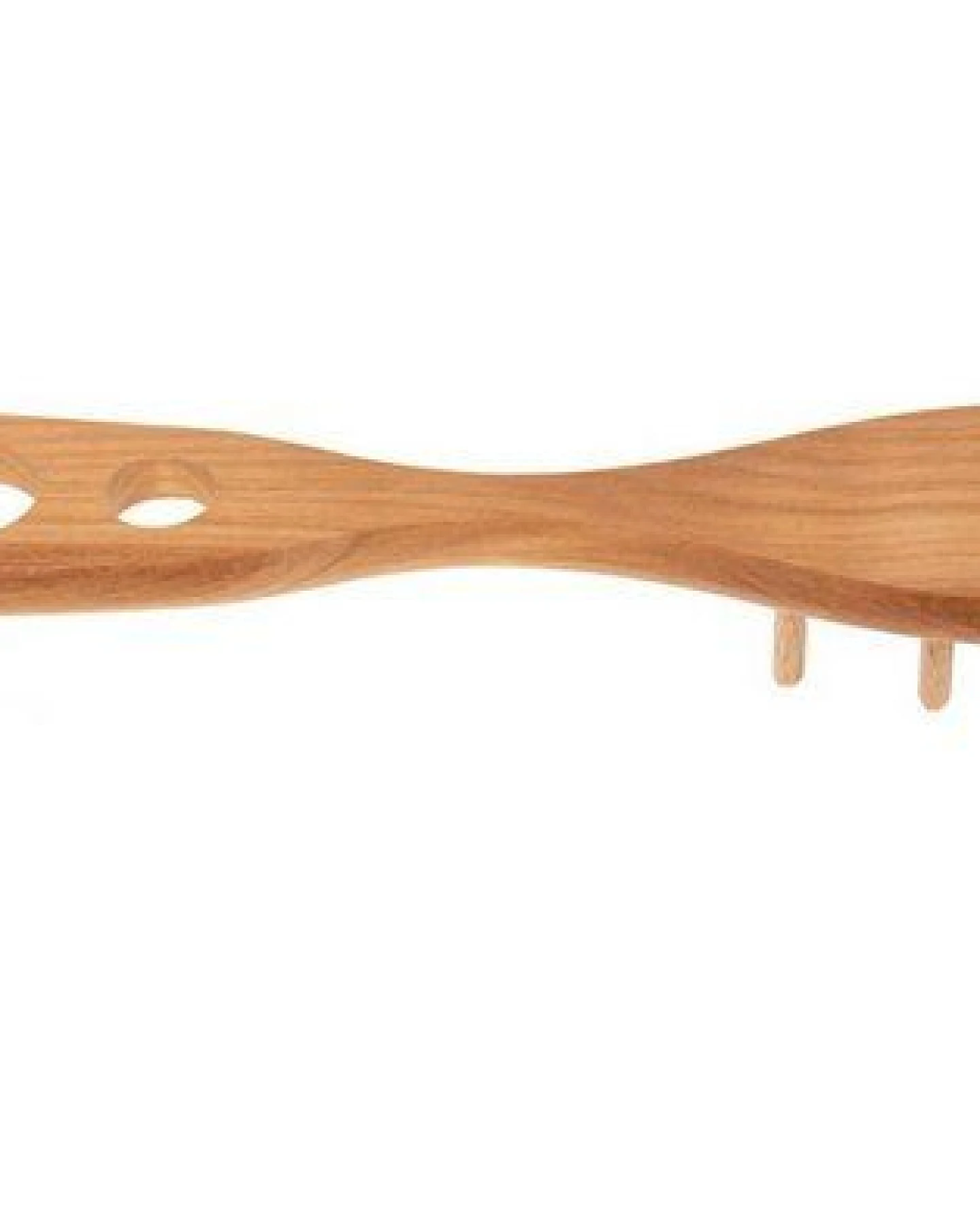 ReineNatur Spaghetti Heber mit Portionierer aus Kirschholz geölt 32 cm lang – Ansicht 2