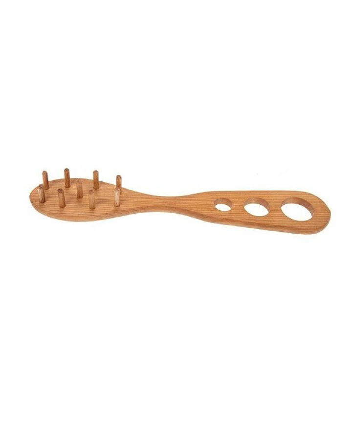 ReineNatur Spaghetti Heber mit Portionierer aus Kirschholz geölt 32 cm lang