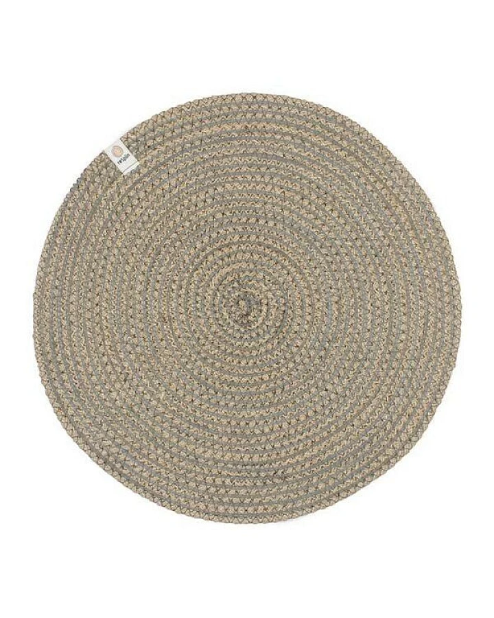 reSpiin Runde Jute Tischmatte Spiraldesign Ø 32cm