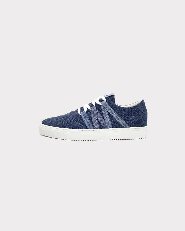VAER Herren vegan Sneaker Phoenix Blau