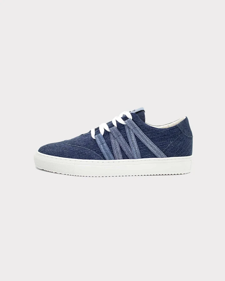 VAER Herren vegan Sneaker Phoenix Blau