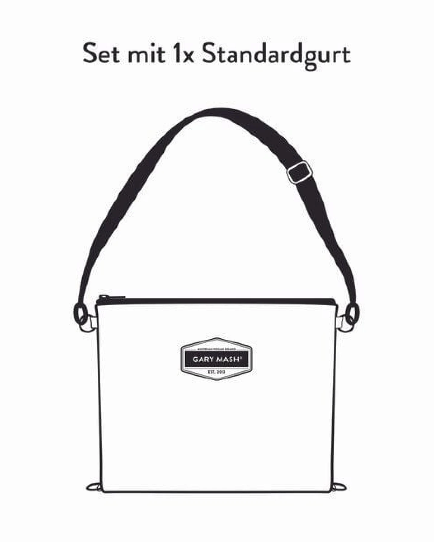 GARY MASH Rebecca Allroundertasche, bis zu 3 Tragemöglichkeiten – Ansicht 2
