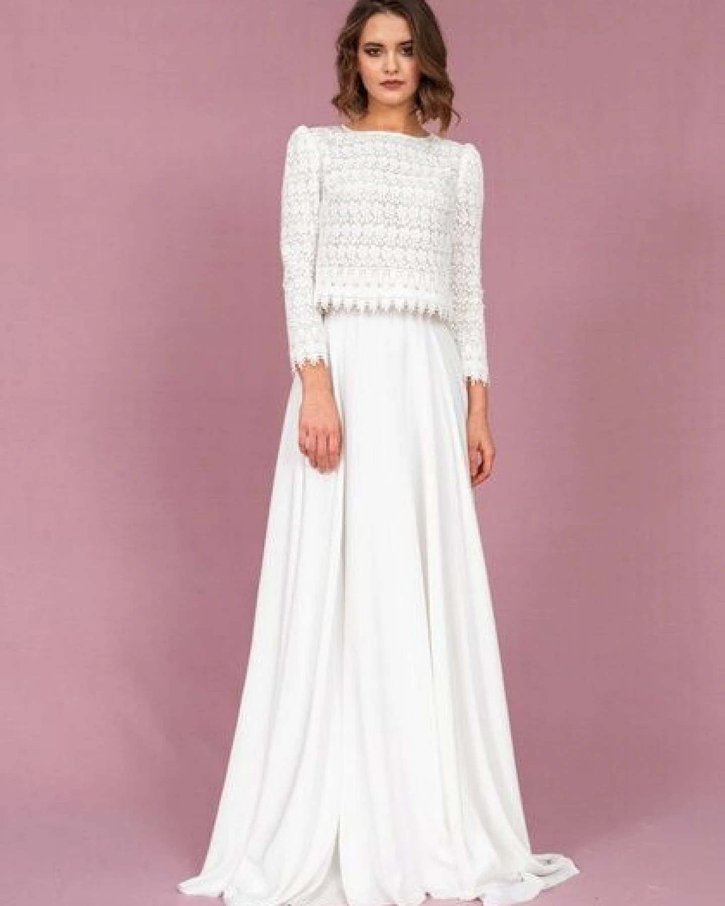 Atelier SNOW Zweiteiliges Brautkleid Aster-Camellia – Ansicht 2