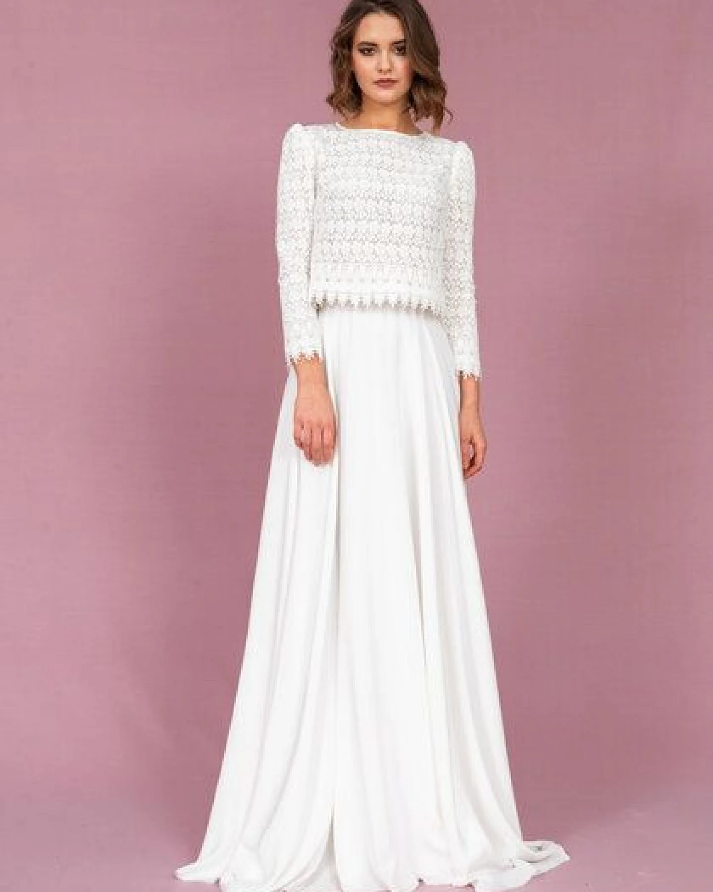 Atelier SNOW Zweiteiliges Brautkleid Aster-Camellia – Ansicht 2