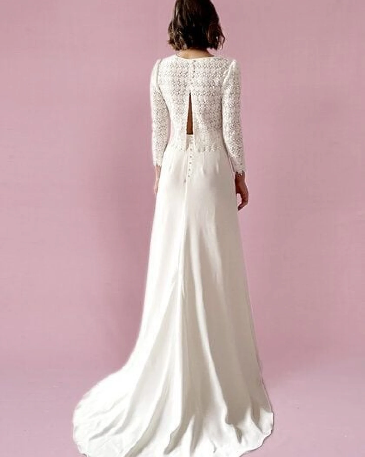 Atelier SNOW Zweiteiliges Brautkleid Aster-Heather – Ansicht 4