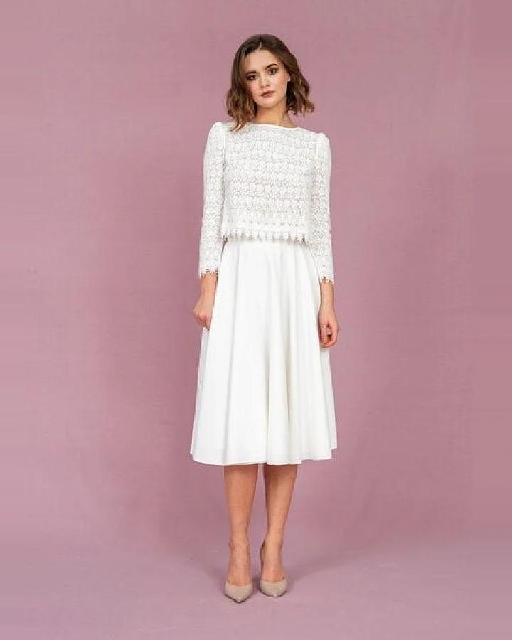 Atelier SNOW Zweiteiliges Brautkleid Aster-Lita