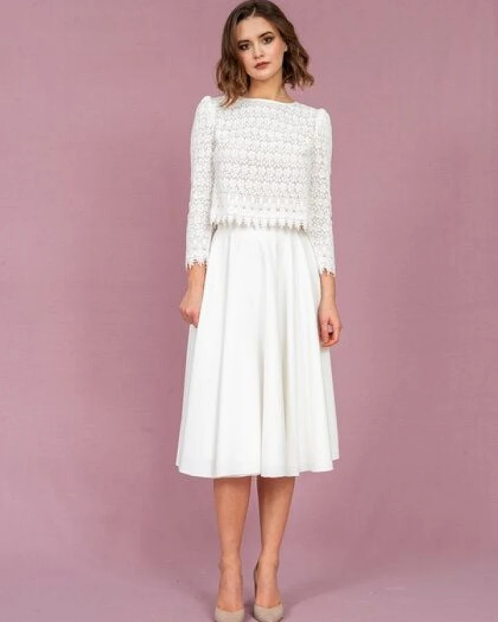 Atelier SNOW Zweiteiliges Brautkleid Aster-Lita