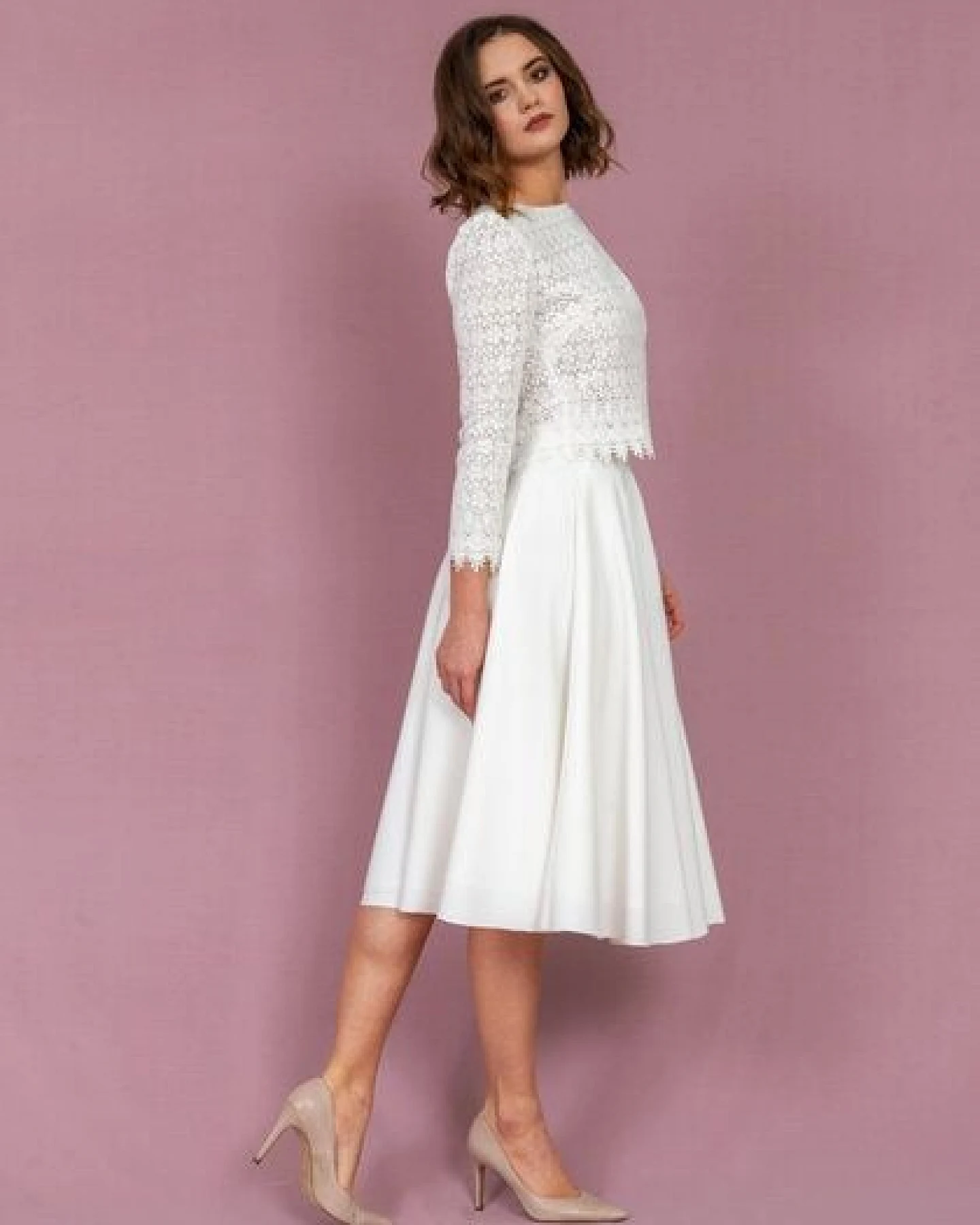 Atelier SNOW Zweiteiliges Brautkleid Aster-Lita – Ansicht 3