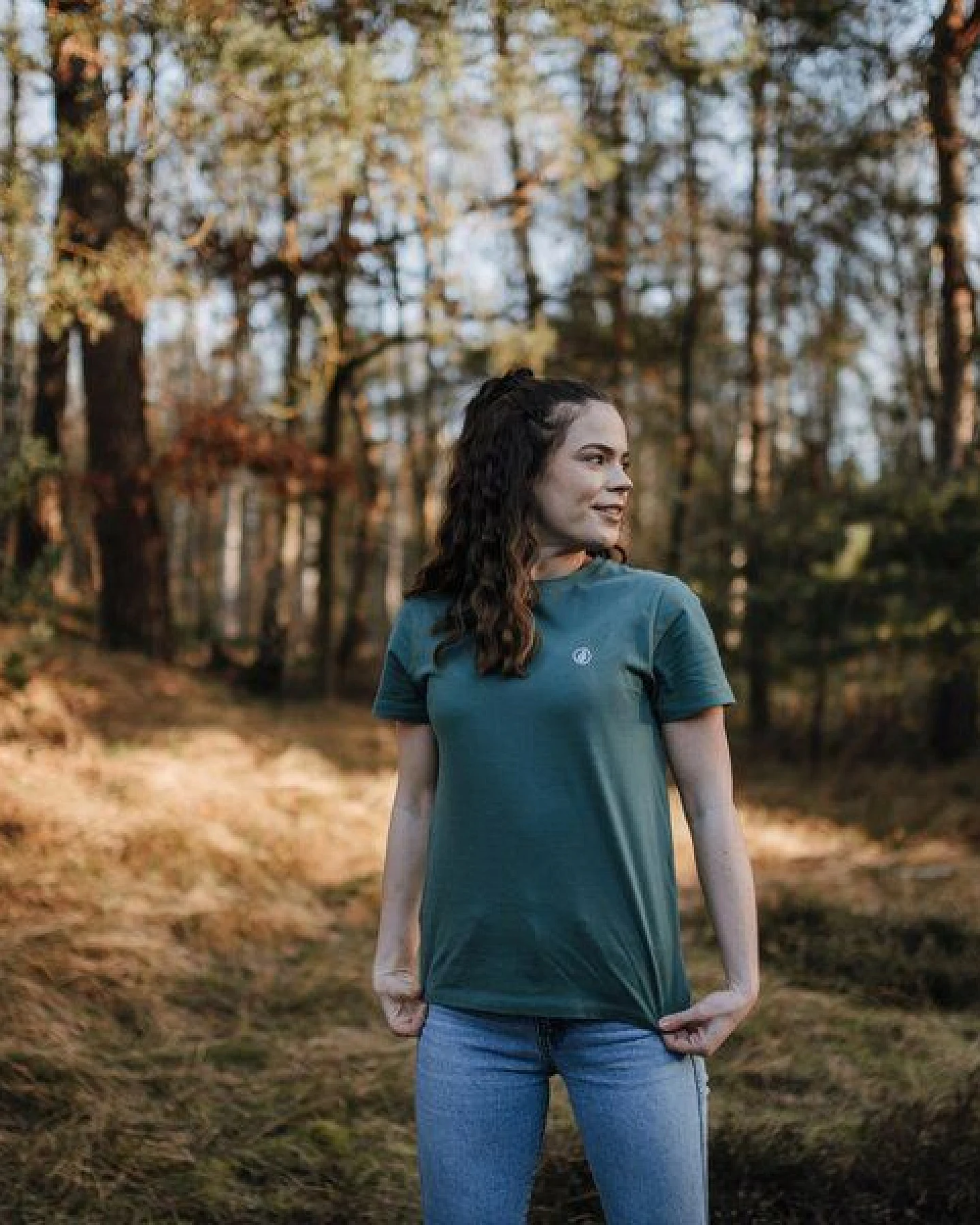 NORDLICHT T-Shirt aus Bio-Baumwolle ALVA Nature – Ansicht 2