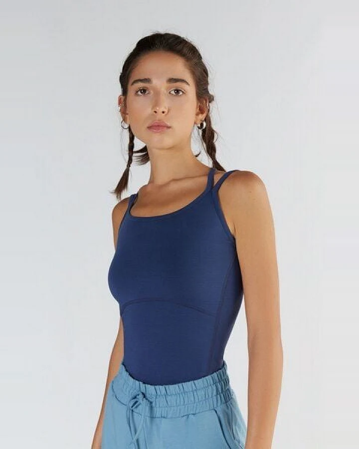 True North Damen Spaghetti Top aus Tencel Micromodal T1212