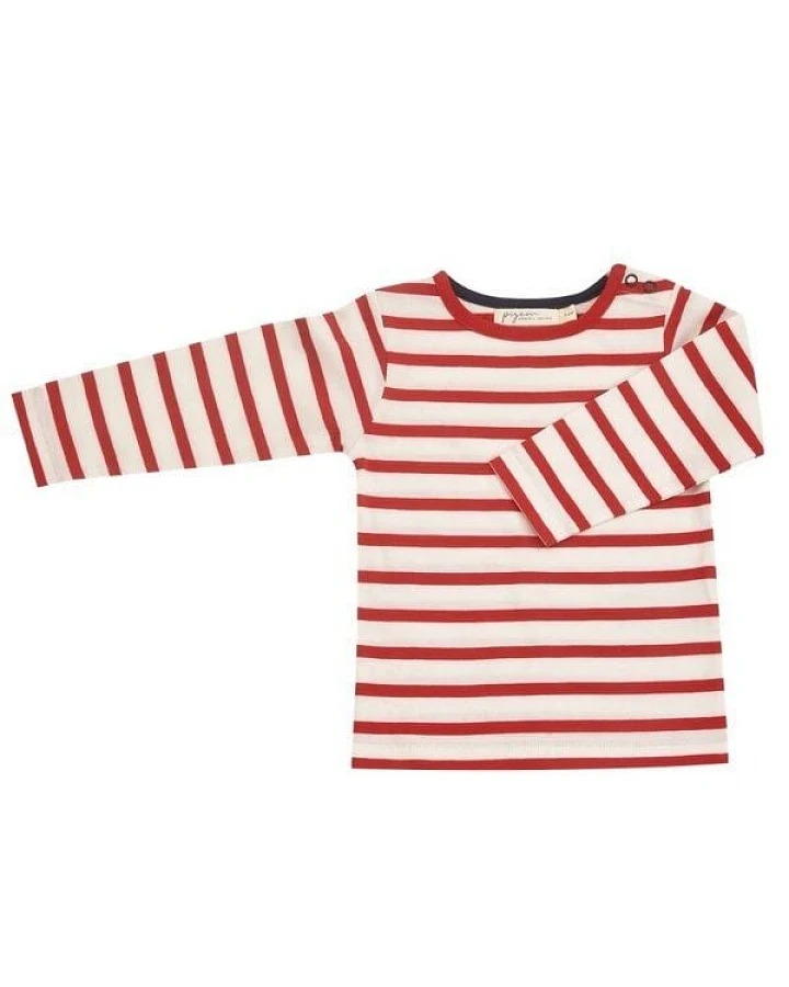 Pigeon by Organics for Kids Kinder-Langarmshirt "Longsleeve Breton stripe"