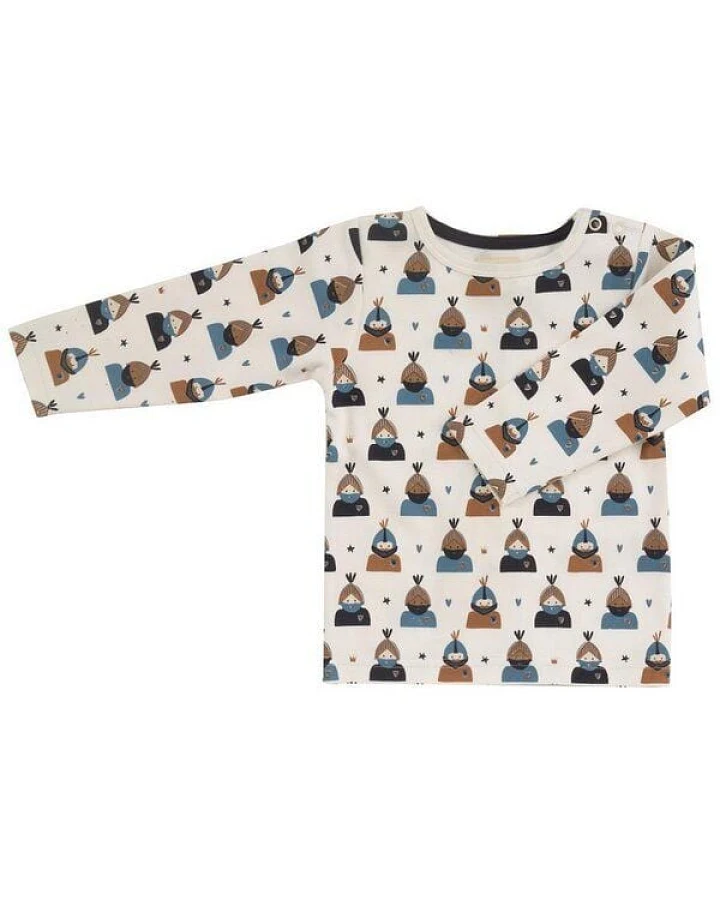 Pigeon by Organics for Kids Kinder-Langarmshirt mit Aufdruck
