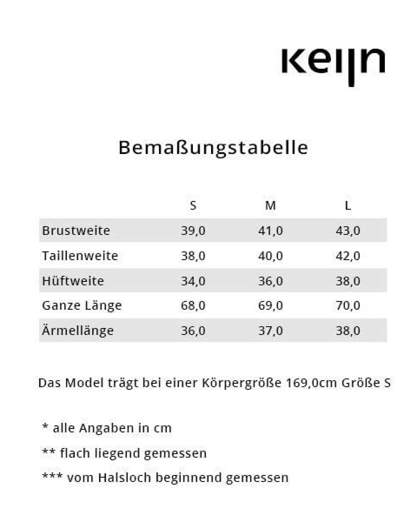 keijn Body mit Raglanärmel PLAIN – Ansicht 4