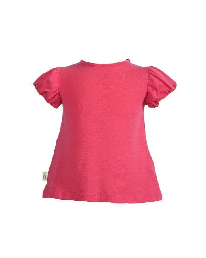 CORA happywear Mädchen T-Shirt aus Eukalyptus Faser "FruFru"