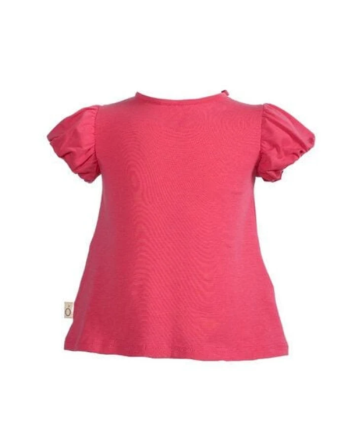CORA happywear Mädchen T-Shirt aus Eukalyptus Faser "FruFru"
