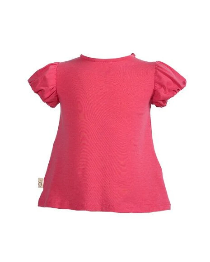 CORA happywear Mädchen T-Shirt aus Eukalyptus Faser "FruFru"