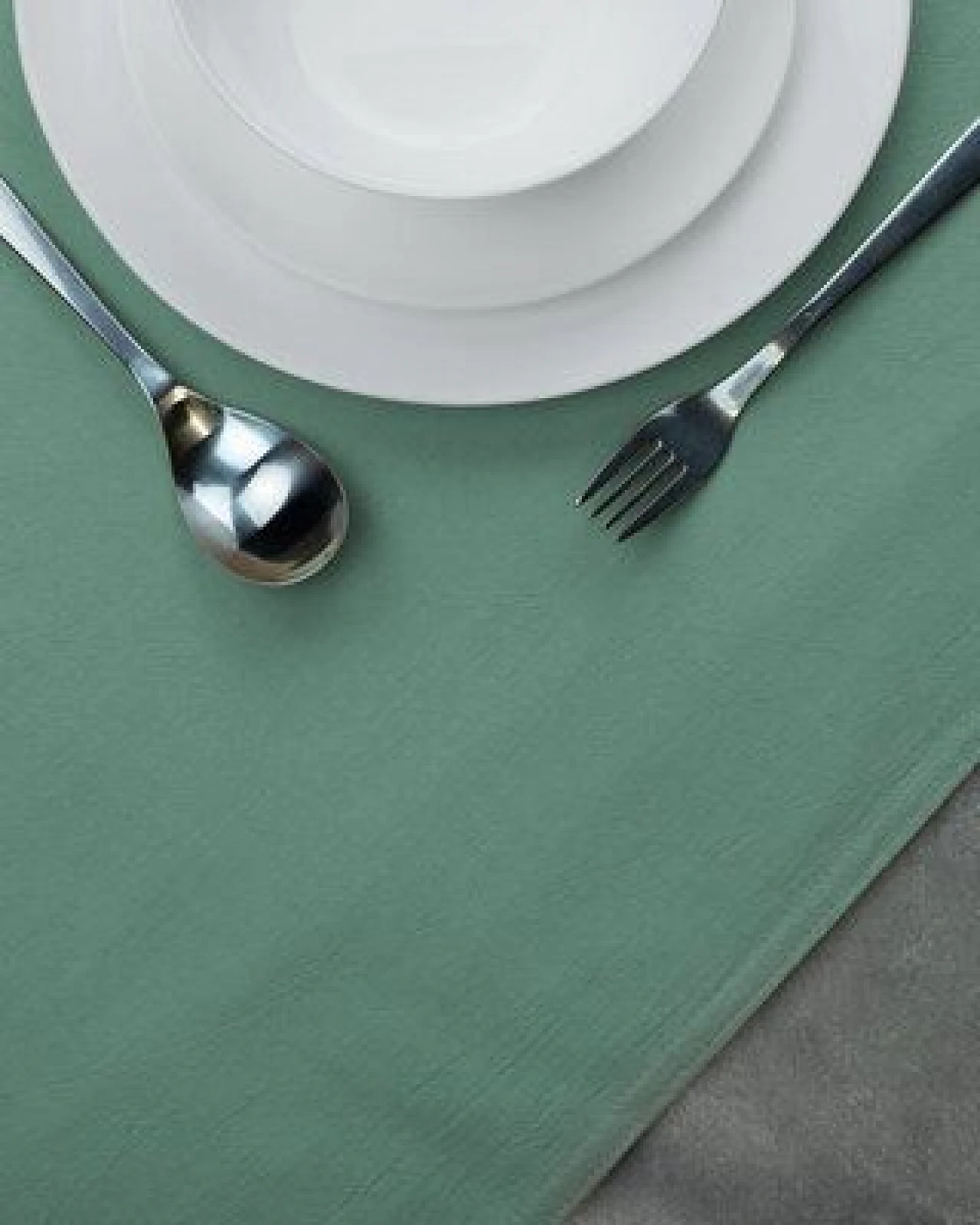 jilda-tex Tischläufer Renforce 100% Bio-Baumwolle Uni 50x160cm – Ansicht 2