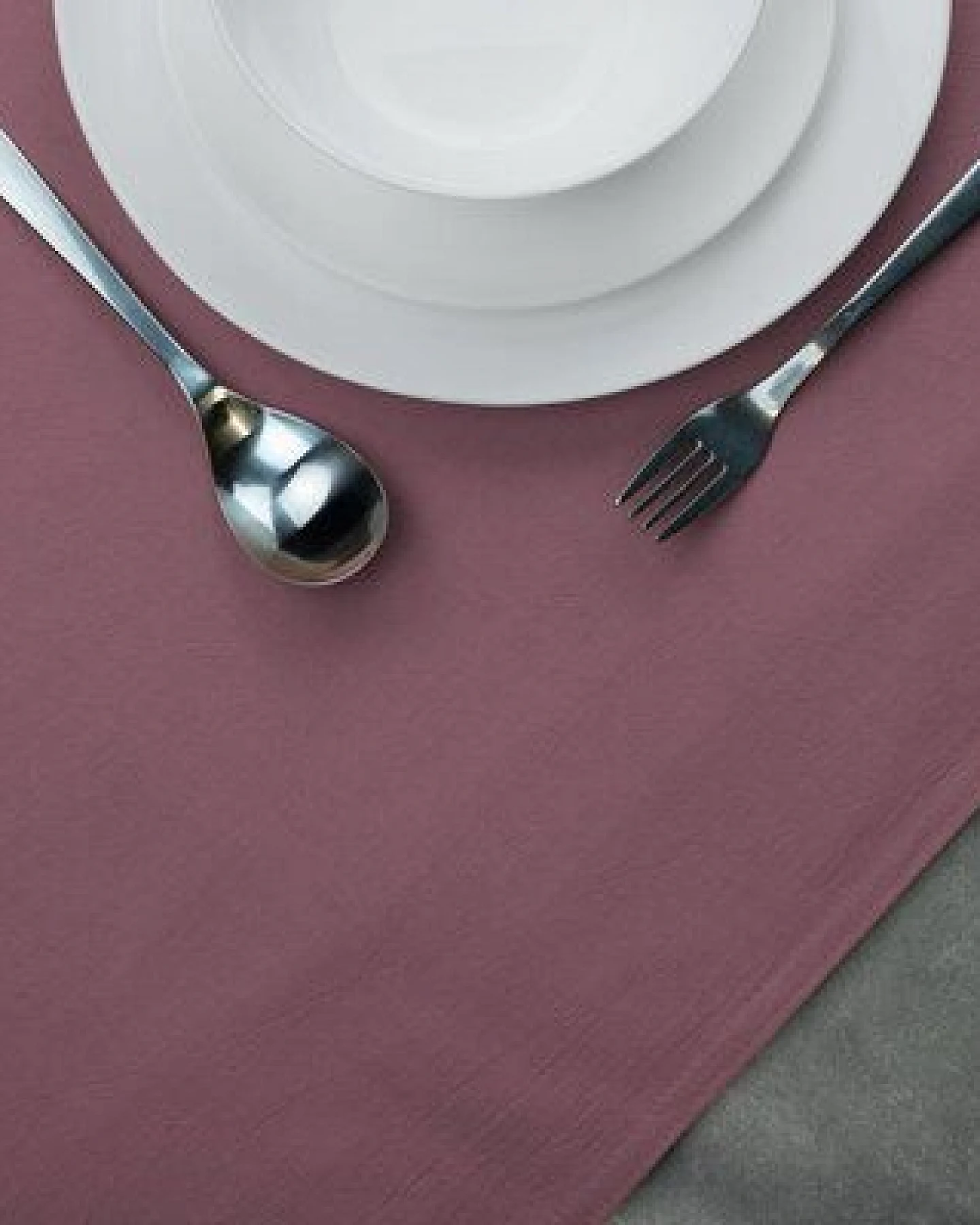 jilda-tex Tischläufer Renforce 100% Bio-Baumwolle Uni 50x160cm – Ansicht 2