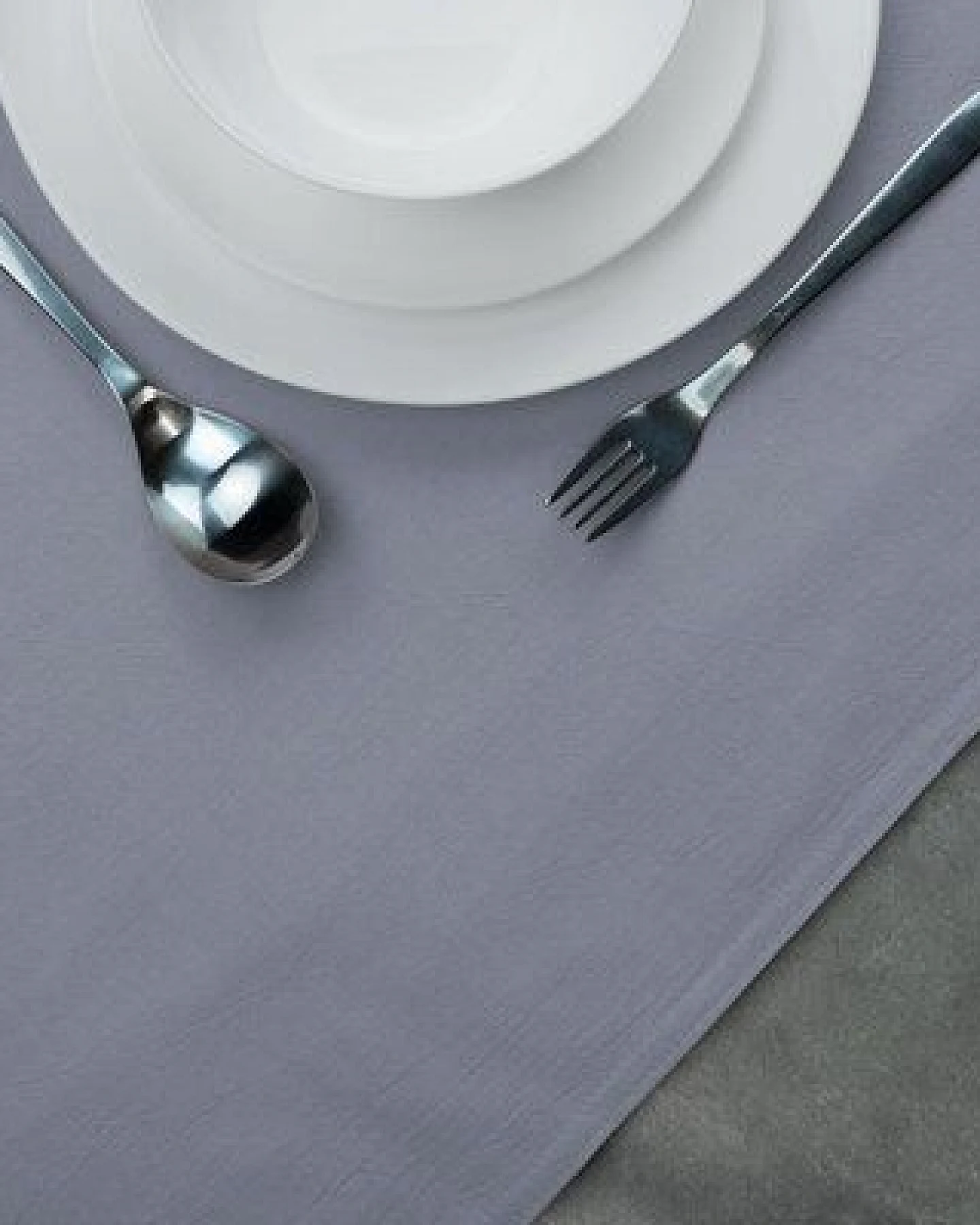 jilda-tex Tischläufer Renforce 100% Bio-Baumwolle Uni 50x160cm – Ansicht 2