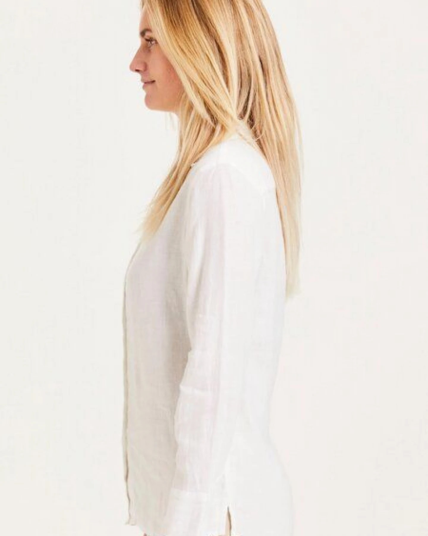 KnowledgeCotton Apparel Sage Classic Reg Linen Shirt – Ansicht 3