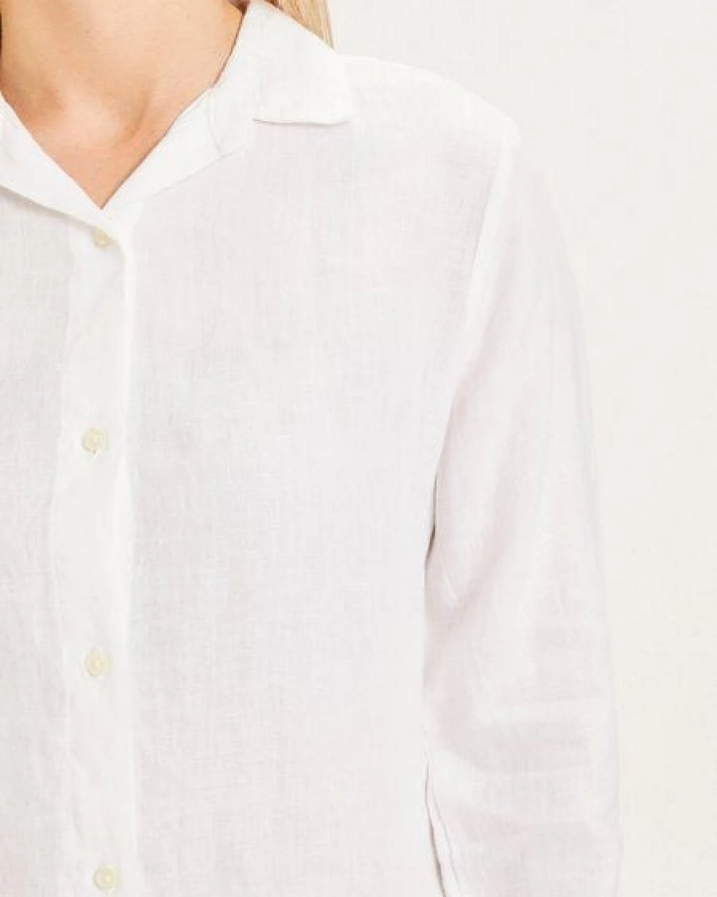 KnowledgeCotton Apparel Sage Classic Reg Linen Shirt – Ansicht 4