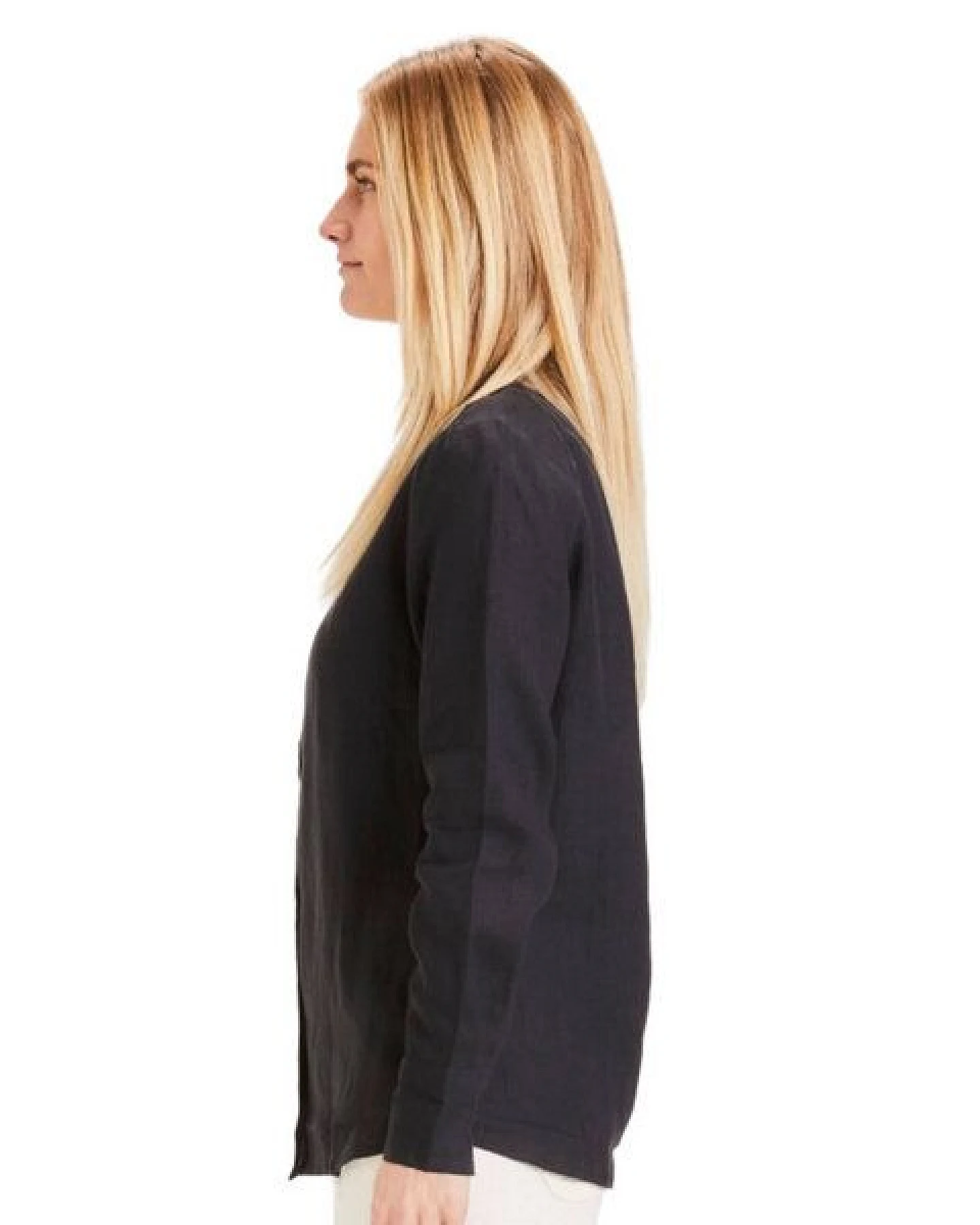 KnowledgeCotton Apparel Sage Classic Reg Linen Shirt – Ansicht 3