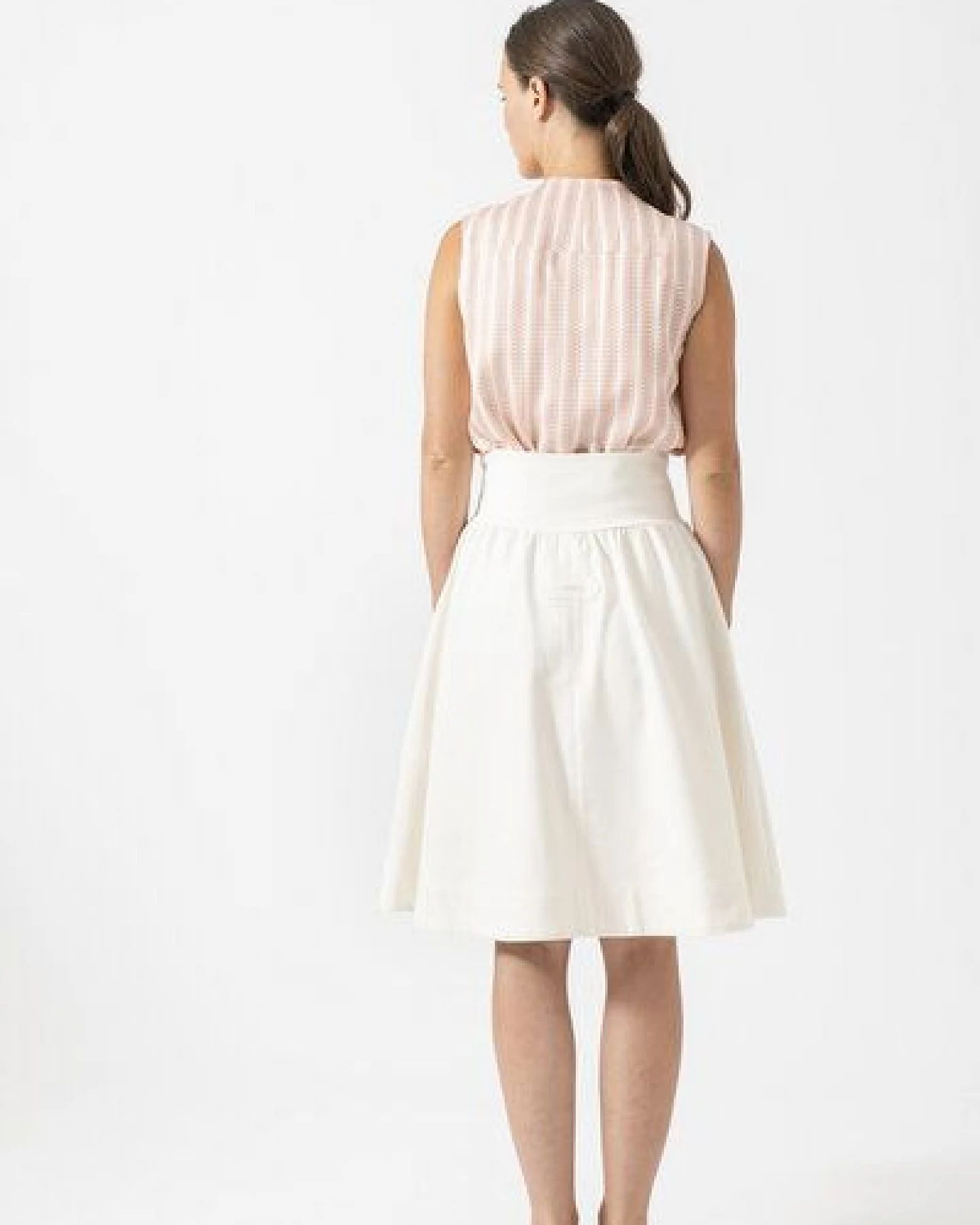 Grenzgang Bluse CLEMENTINE aus Tencel – Ansicht 2