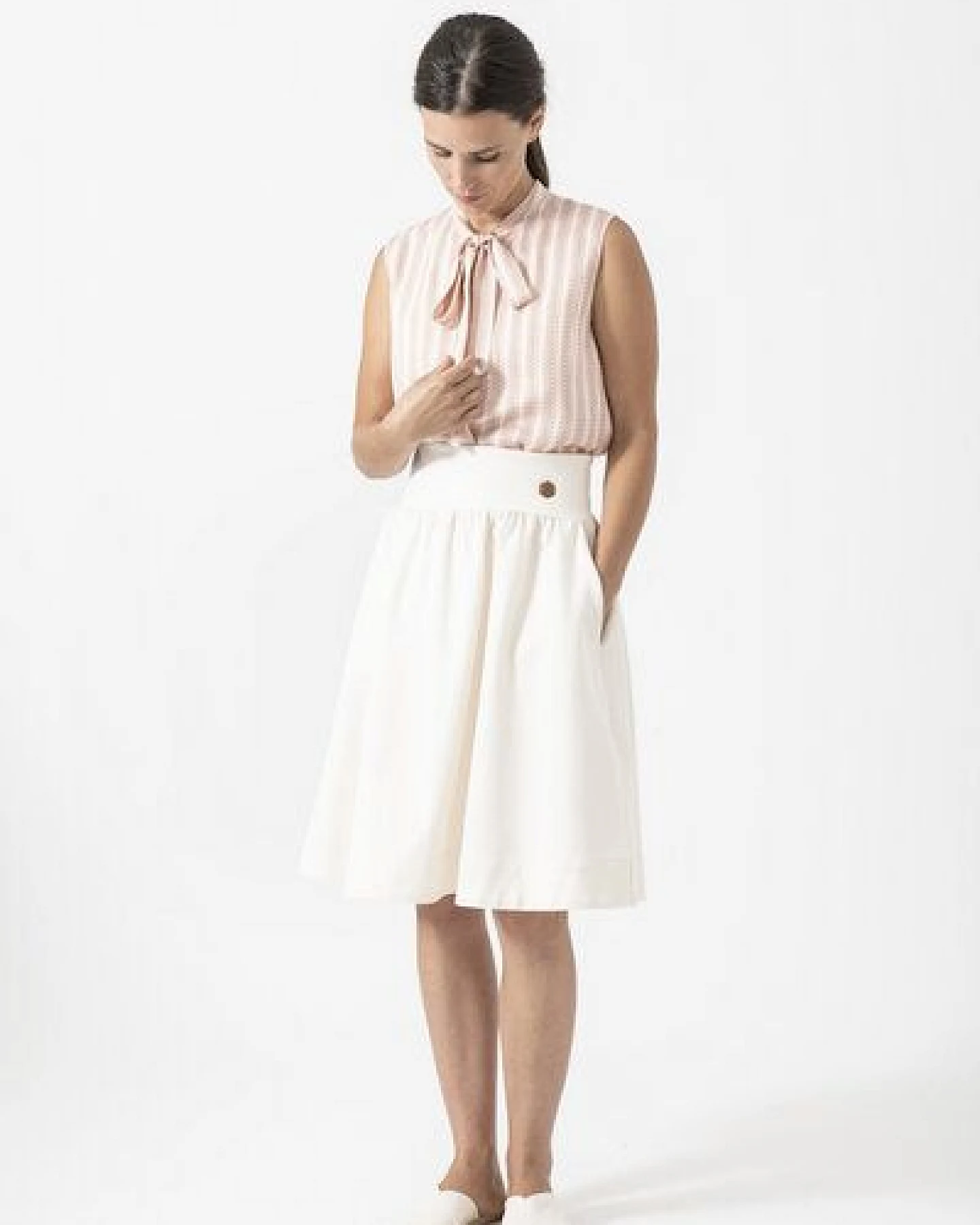 Grenzgang Bluse CLEMENTINE aus Tencel – Ansicht 3