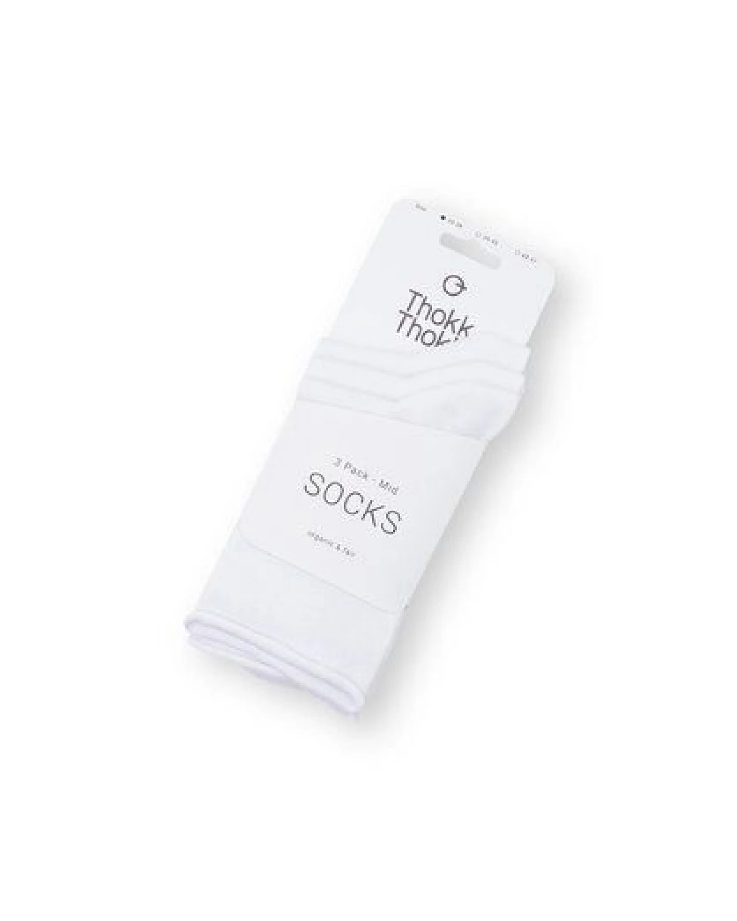 ThokkThokk Mid-rise Relax Socken 3er Pack – Ansicht 2