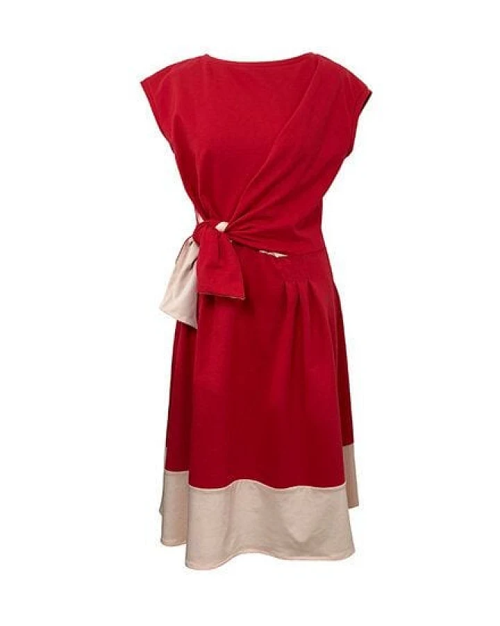 Skrabak Jerseykleid Anna aus Bio-Baumwolle mit Borte