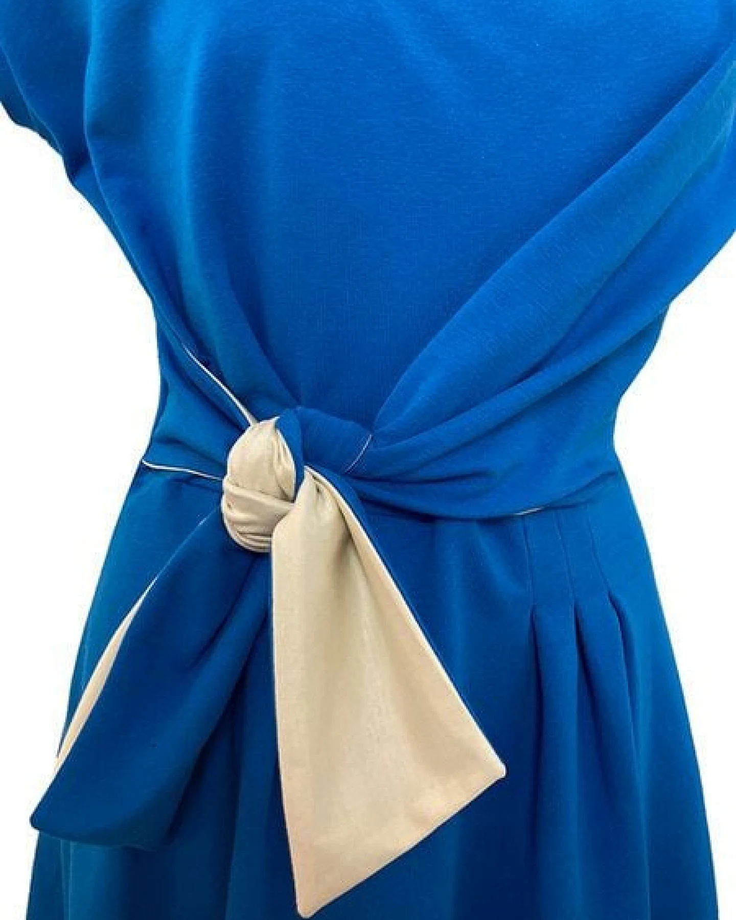 Skrabak Jerseykleid Anna aus Bio-Baumwolle mit Borte – Ansicht 2