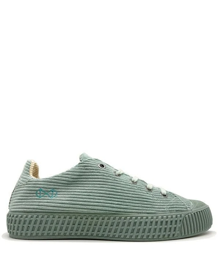 Veganer Sneaker "nat-2 Cord Low" aus echtem Corduroy, Kork, rec. Gummi und Zuckerrohr