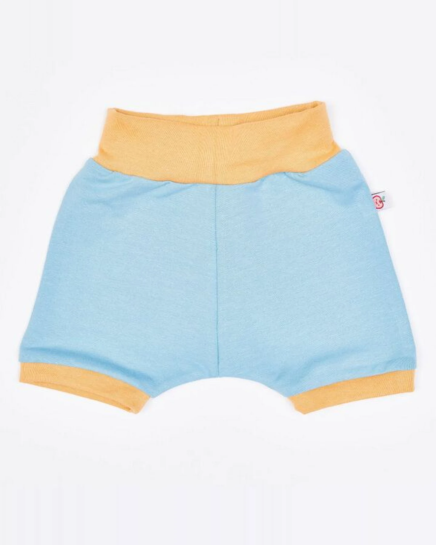 Cheeky Apple Basic Shorts "Sommersweat Frost" aus Bio-Baumwolle – Ansicht 2