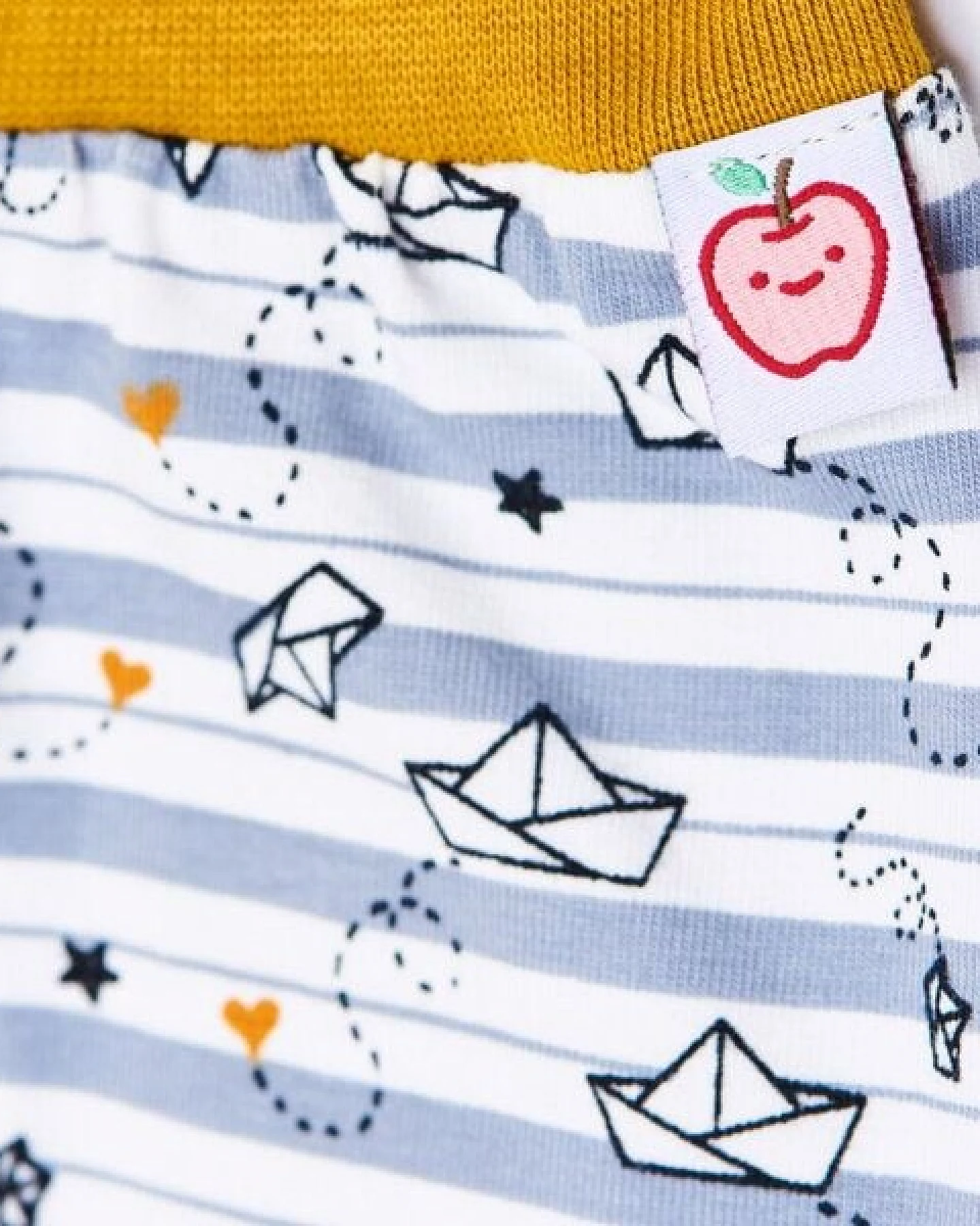Cheeky Apple Pumphose aus Bio-Baumwolle "Goldschiffchen" – Ansicht 3