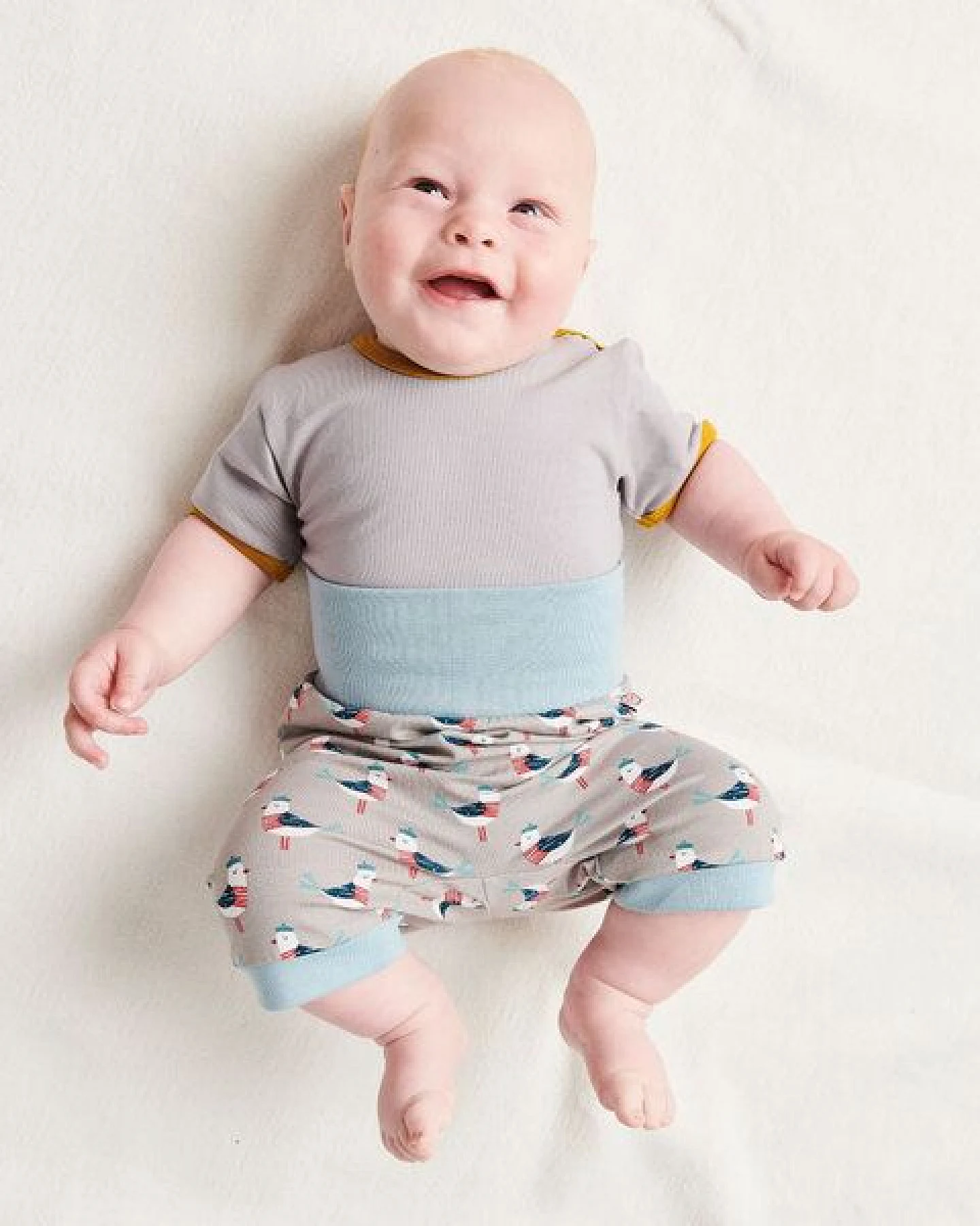 Cheeky Apple Pumpshorts "Strandmöwe Fiete" aus Bio-Baumwolle – Ansicht 4