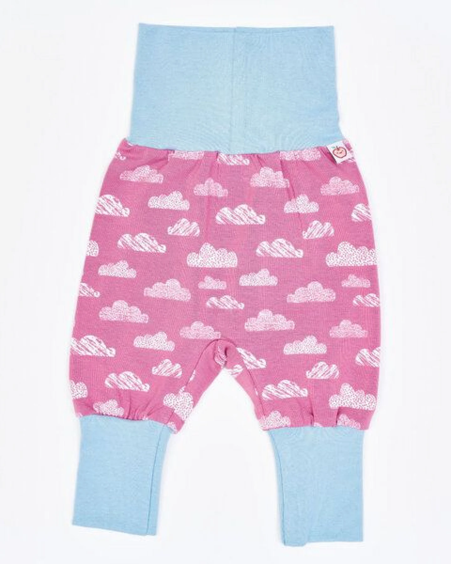 Cheeky Apple Pumphose aus Bio-Baumwolle "Wolken Vintage Rose" – Ansicht 2