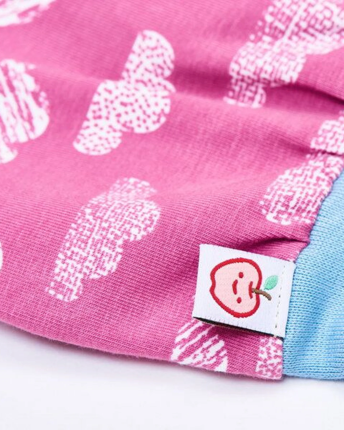 Cheeky Apple Pumphose aus Bio-Baumwolle "Wolken Vintage Rose" – Ansicht 3