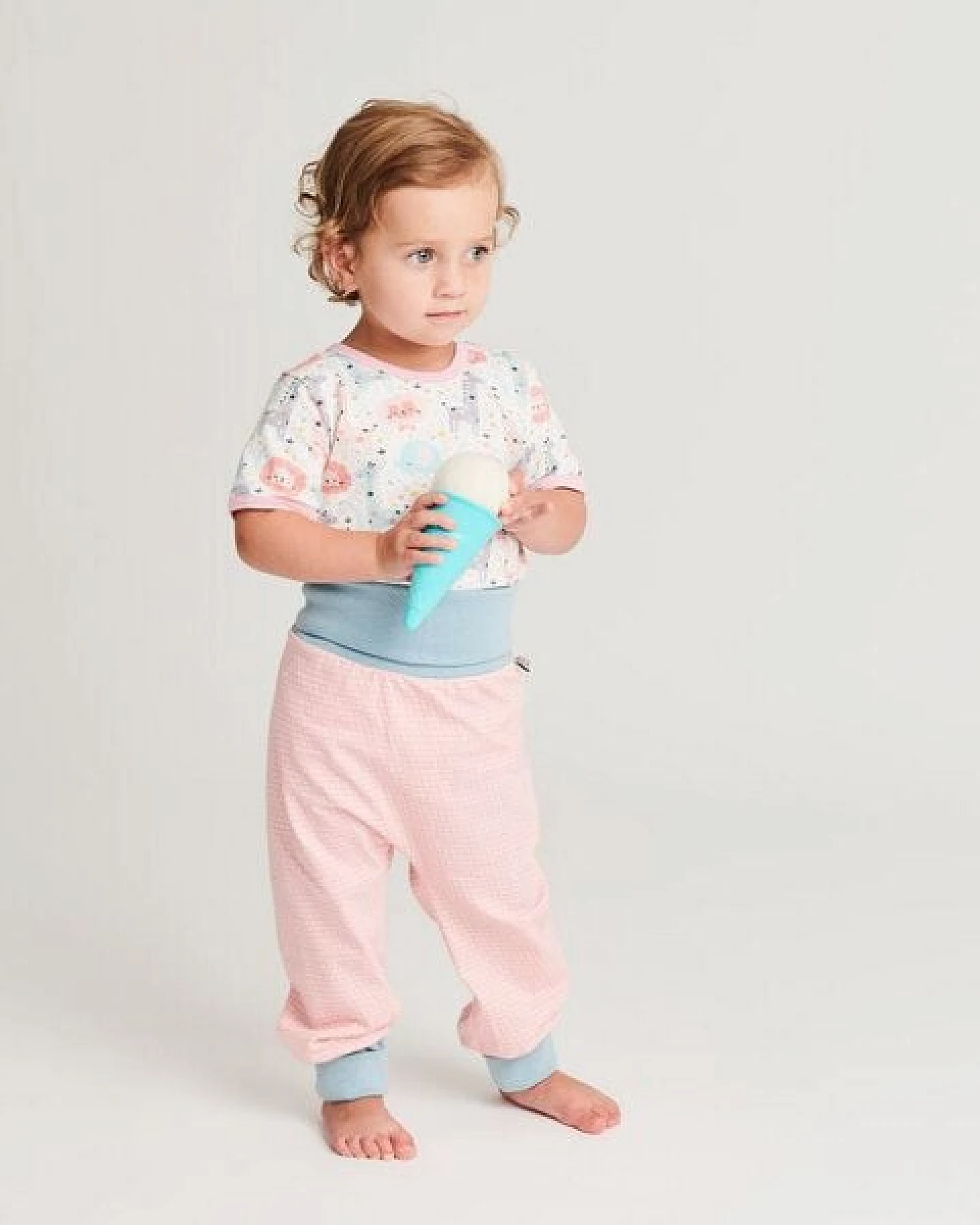 Cheeky Apple Pumphose aus Bio-Baumwolle "Kuller Peach" – Ansicht 4